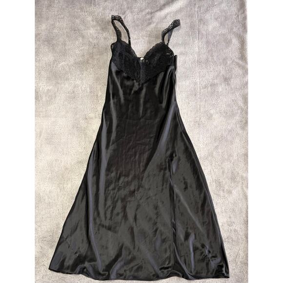 Vintage 80s Victorias Secret Maxi Slip Dress - Picture 3 of 8